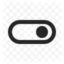 Interruptor De Palanca En Simbolo Interruptor De Palanca En Icono Interruptor De Palanca En Diseno Minimalista Icon