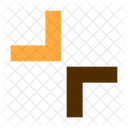 Intersect arrow  Icon
