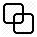 Intersect Square Square Intersect Icon