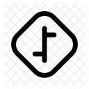 Intersection Road Arrow Icon