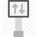 Intersection Junction Crossing Icon