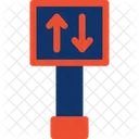 Intersection Junction Crossing Icon