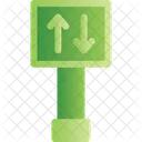 Intersection Junction Crossing Icon