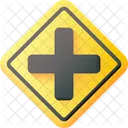 Intersection Road Arrow Icon