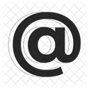 At Symbol Symbol Bold Icon