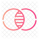 Intersection Chromatic Rgb Print Icon