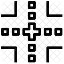 Intersection Route Direction Icône