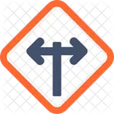 Intersection Arrow Arrows Icon