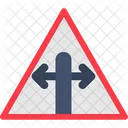 Intersection Distance Right Icon