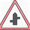 Intersection Sign  Icon