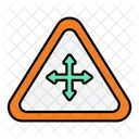 Intersection sign  Icon