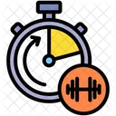 Interval Time Exercise Icon