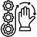 Intervention Workflow Process Icon