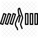 Intervention Seite Einmischung Symbol