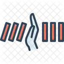 Intervention Seite Einmischung Symbol