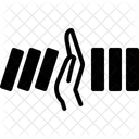 Intervention Seite Einmischung Symbol