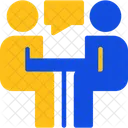 Interview Conversation Discussion Icon