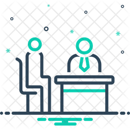 Interview Icon Of Line Style Available In Svg Png Eps Ai Icon Fonts