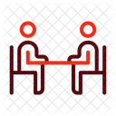 Interview Meeting Job Icon