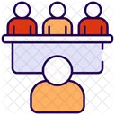 Interview Meeting Job Icon