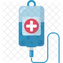 Intravenos Spritze Impfstoff Symbol