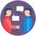 Introduction Meeting Handshake Icon