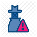 Intrusion Alert System Smart Security Home Alarm Icon