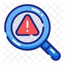 Intrusion Detection Monitoring Security Icon