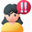 Intrusive Depress Violence Icon