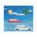 Inundación  Icono