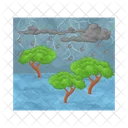 Inundación  Icono