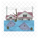 Inundación  Icono
