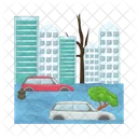 Inundación  Icono