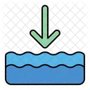 Baja Inundacion Olas Icon