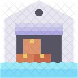 Inundación  Icono