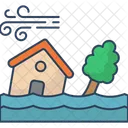 Inundación  Icono