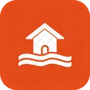 Inundacion Simbolo Icono