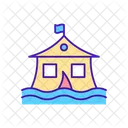 Inundación  Icono