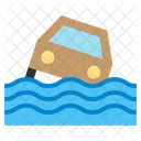 Inundación repentina  Icono