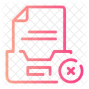 Invalid Files And Folders Office Material Icon