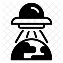 Invasion Ovni Extraterrestre Icono