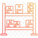 Inventaire Entrepot Colis Icône