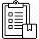 Inventar Lieferung Logistik Symbol