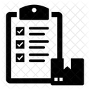 Lista De Verificacion Lista Lista De Pedidos Icono