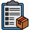 Inventory Clipboard Box Icon