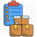 Inventory Warehouse Parcel Icon