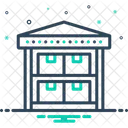 Inventory Warehouse Stock Icon