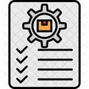 Inventory Management Check Checklist Icon