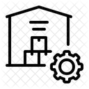 Inventory Management Warehouse Stock Icon
