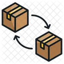 Logistics Supply Chain Inventory Tracking Icon